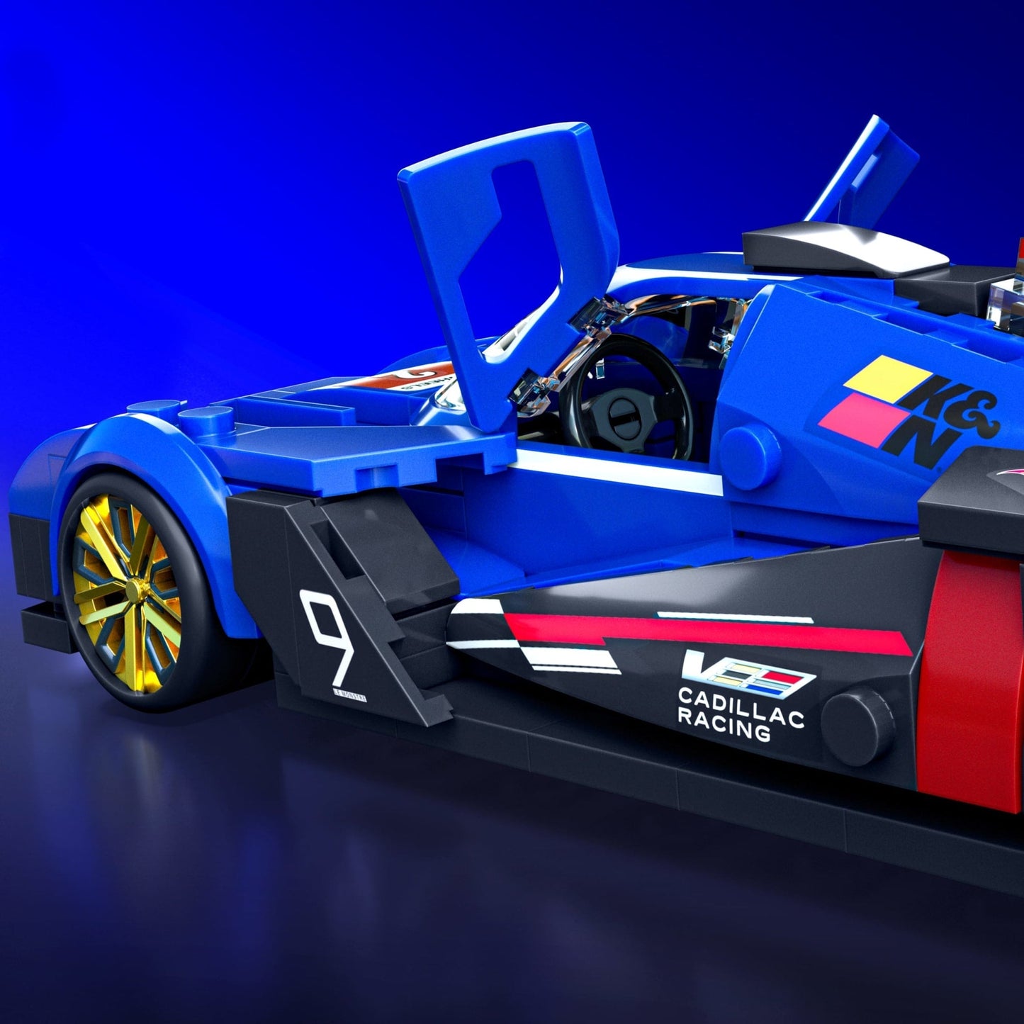Mattel Brick Shop Hot Wheels Juguete de Construcción Speed Cadillac Project GTP Hypercar