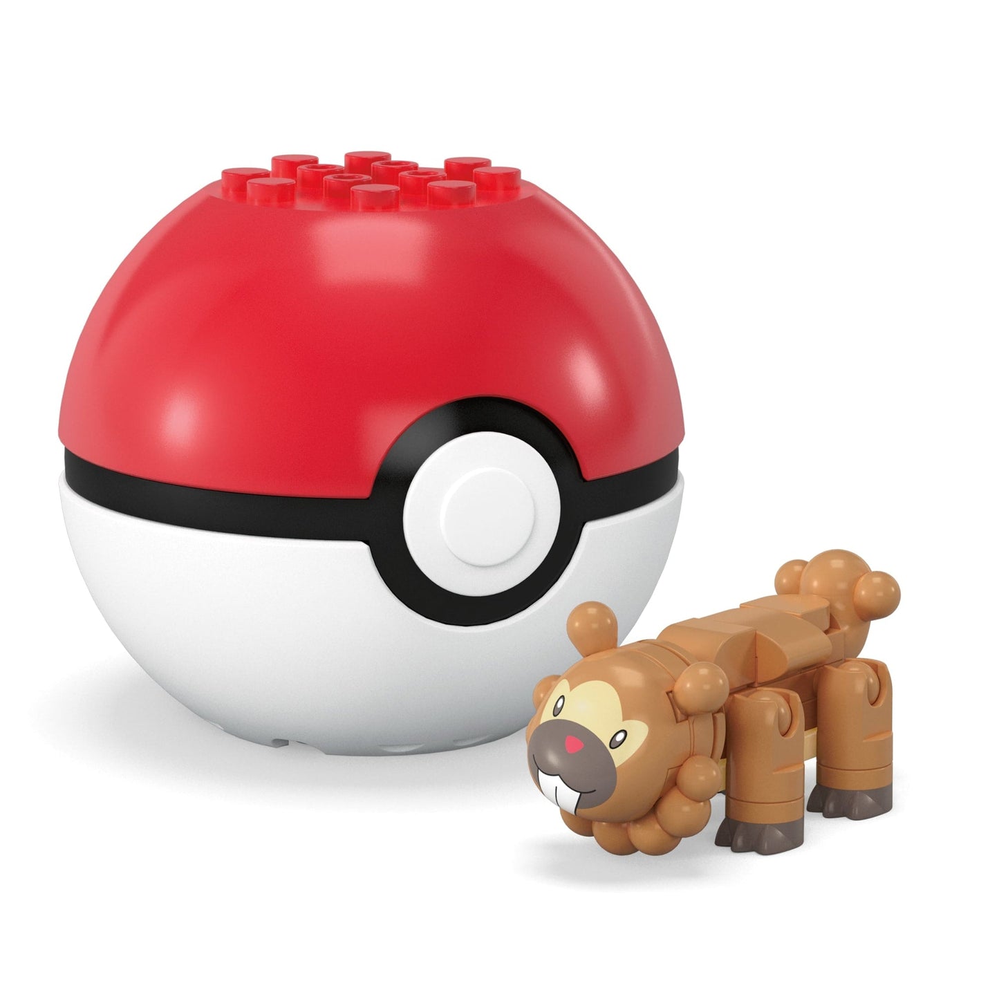 MEGA Pokémon Juguete de Construcción Pokébola Coleccionable Bidoof