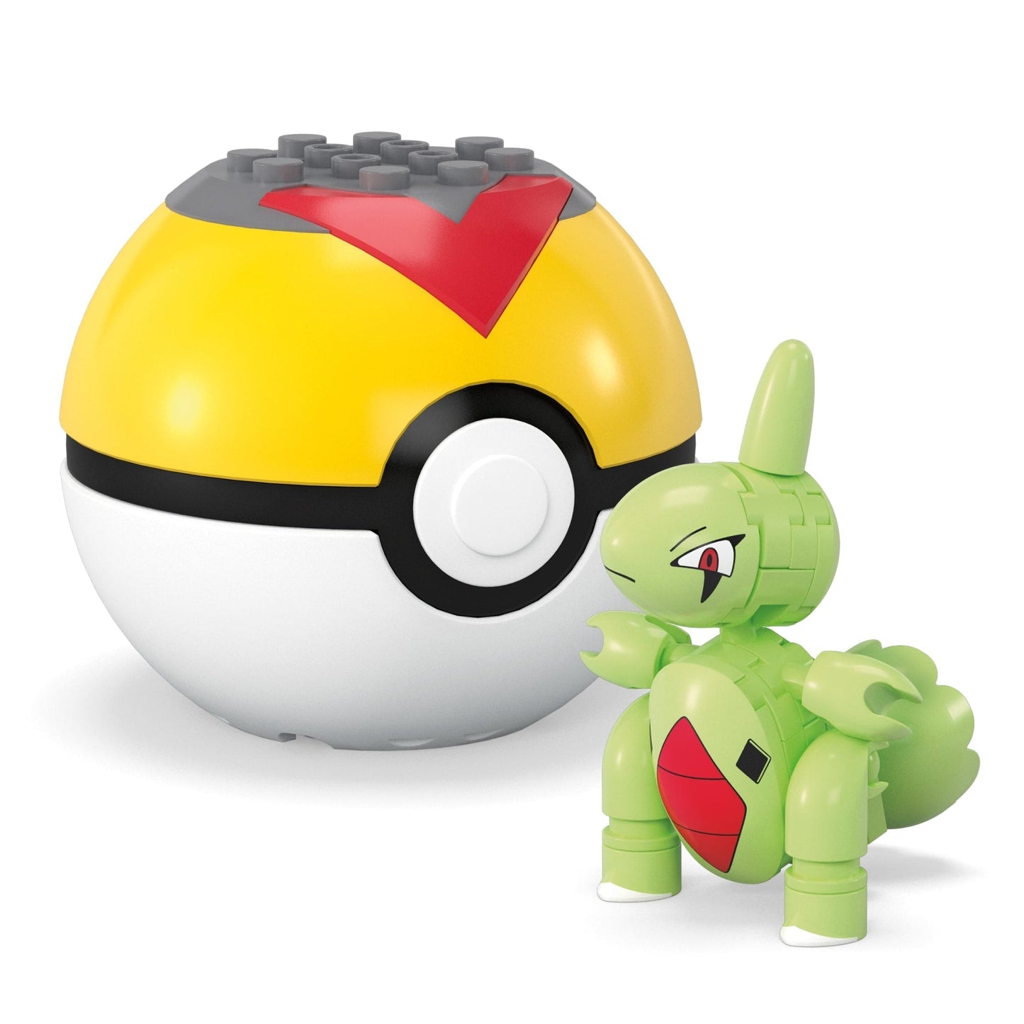 MEGA Pokémon Juguete de Construcción Pokébola Coleccionable Larvitar
