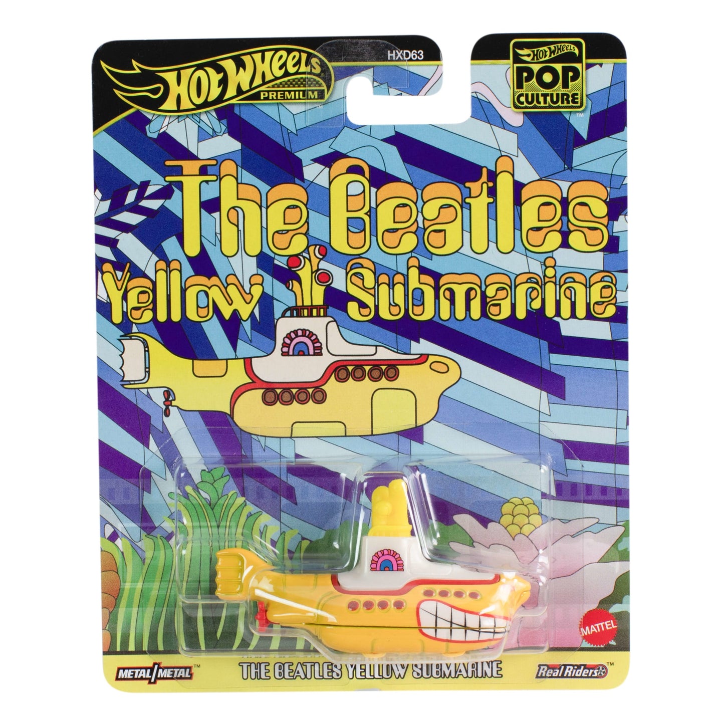 Hot Wheels Collector Vehículo de Colección HW The Beatles Yellow Submarine