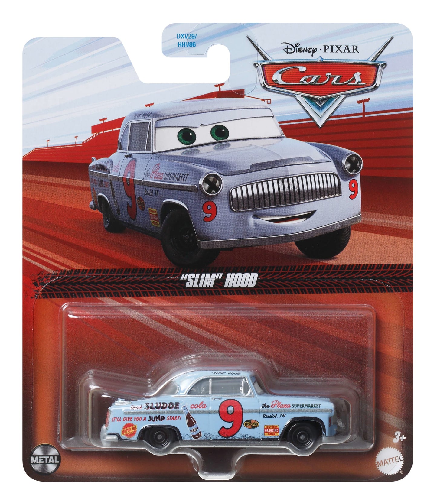 Carros da Disney e Pixar Diecast Veículo de Brinquedo Slim