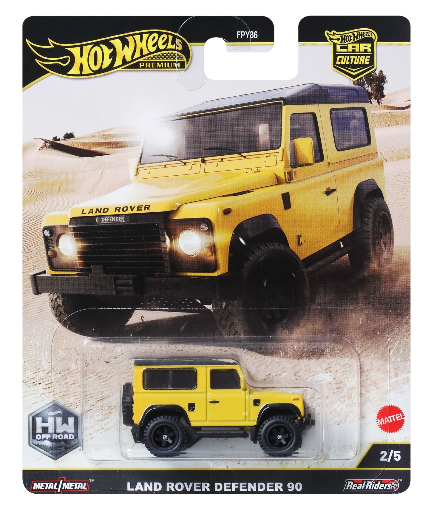 Hot Wheels Collector Vehículo de Colección Land Rover Defender 90