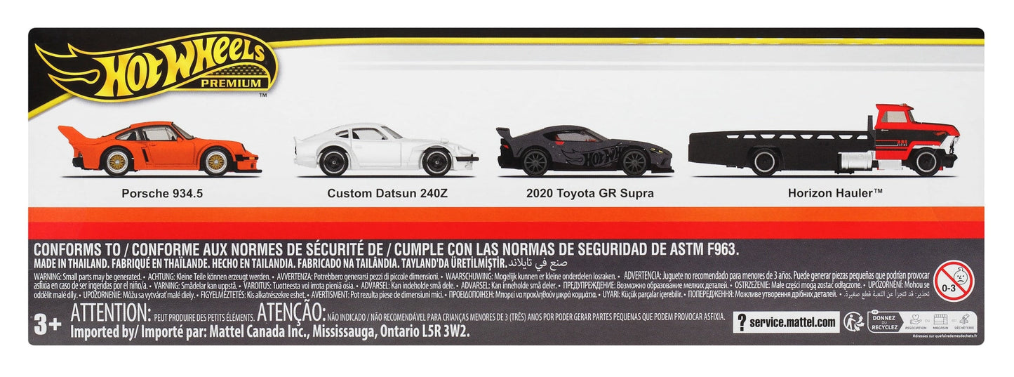 Hot Wheels Premium Coffrets Présentation 3Véhicules +1Camion