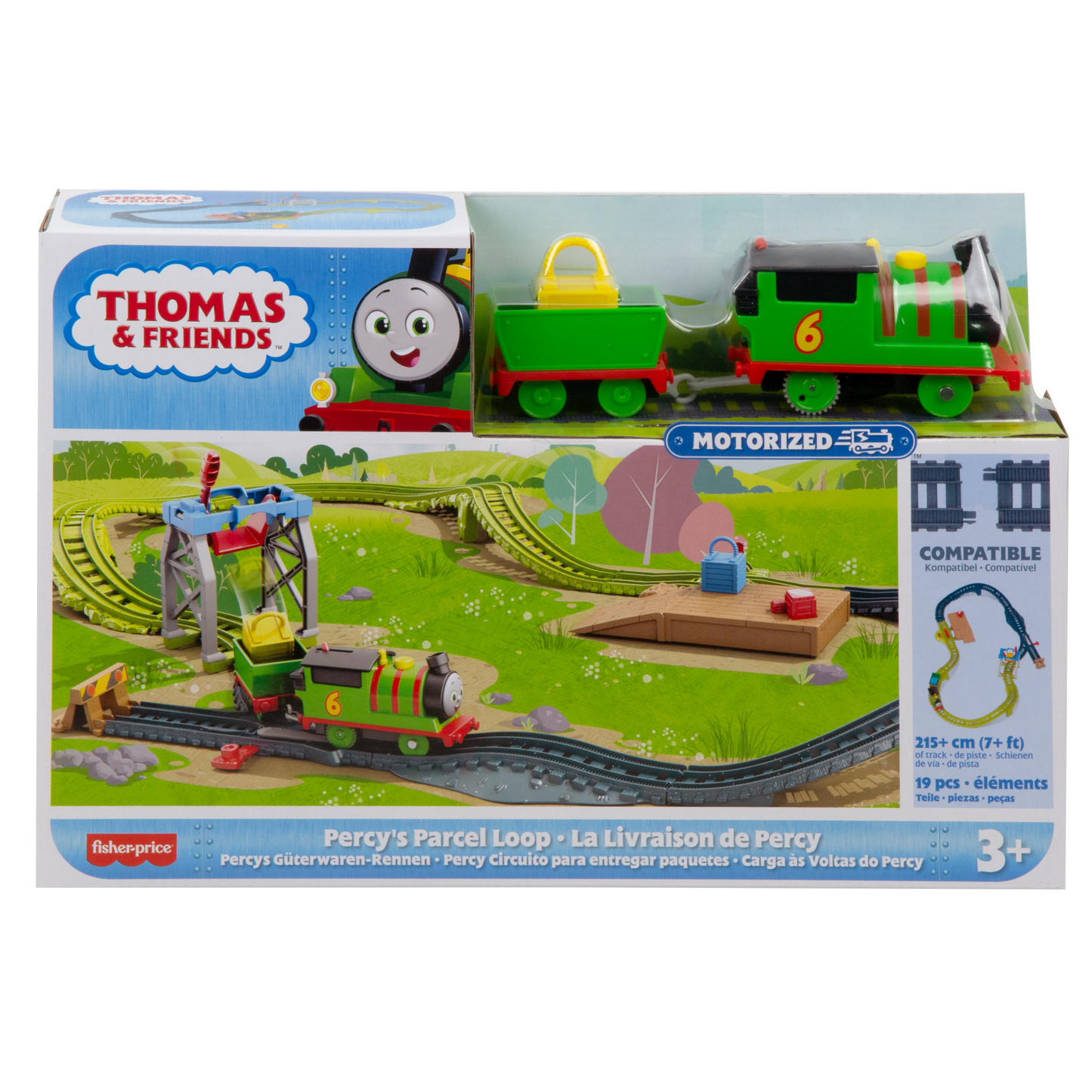 Thomas et ses Amis Coffret Train et Piste La Livraison de Percy