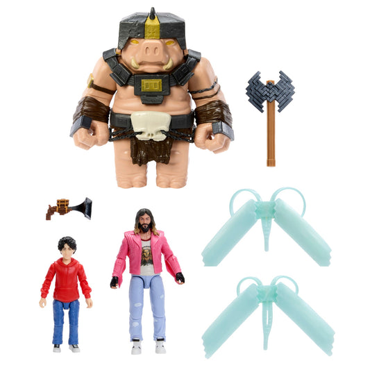 Minecraft – Coffret Figurines –Une Échappée Bien Pensée, 3 Fig./4 Acc.