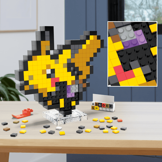 Mega Pokémon Coffret de Construction Pikachu (400 Pces), Rétro