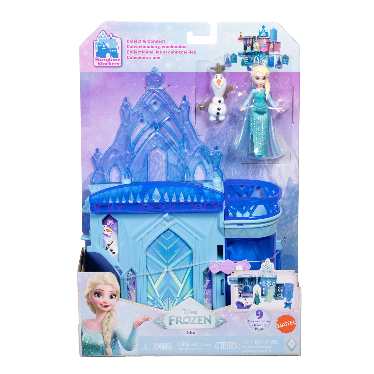 Disney Frozen Toys, Elsa's Stacking Castle, Gifts For Kids