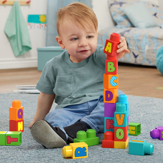Mega Bloks Fisher-Price Sac de Construction Abc (30 Pièces)