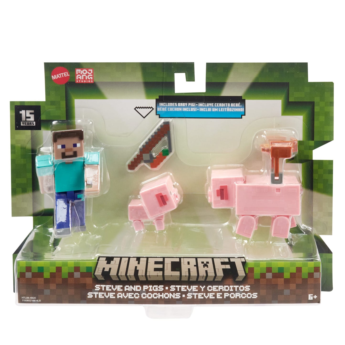 Jouets Minecraft Coffret de 2Figurines Art. Cadeaux Pour enfants