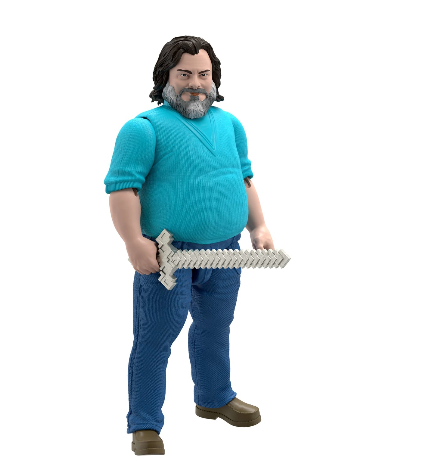 Minecraft La Película Figura de Acción Steve de 12 pulgadas
