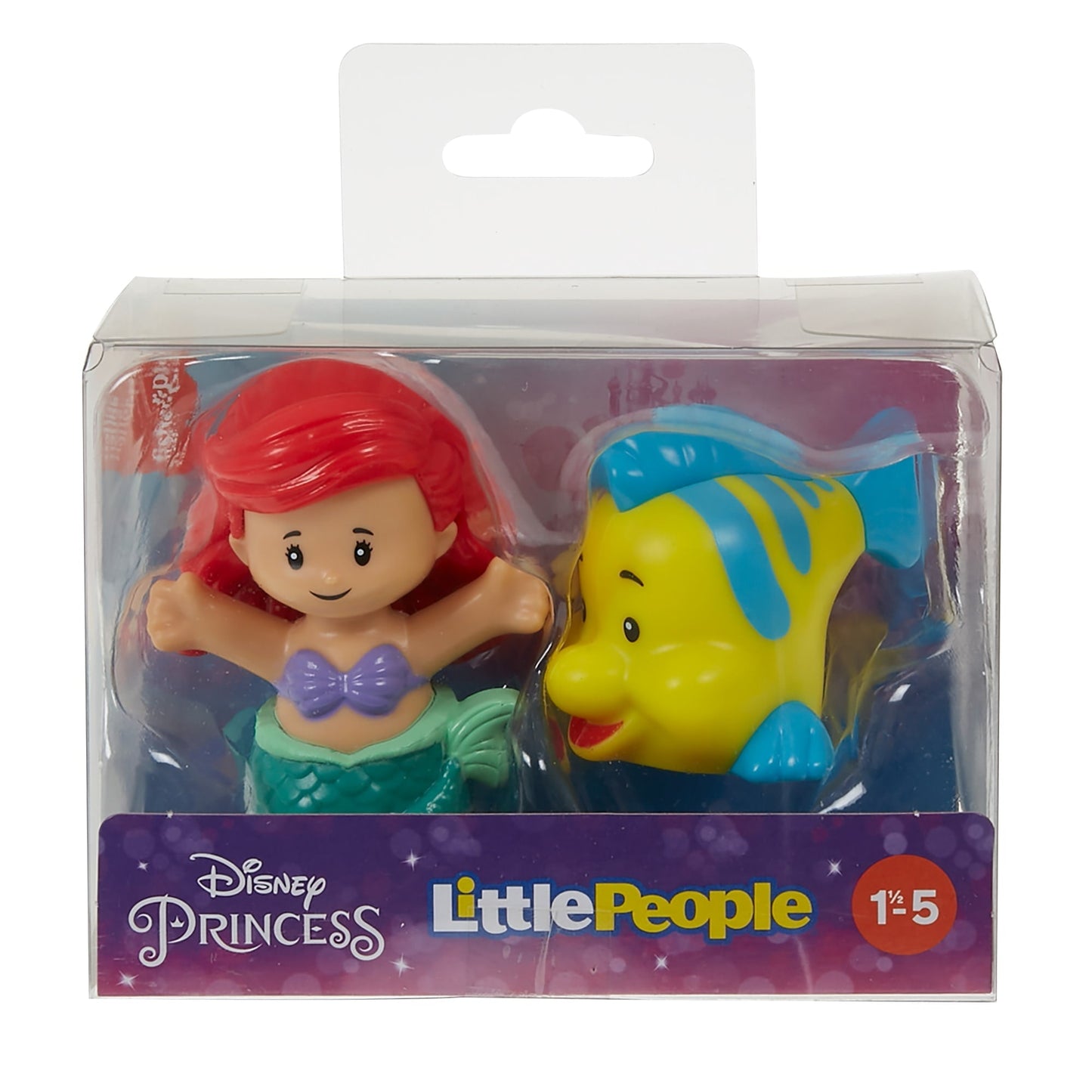 Fisher-Price Little People Princesses Disney Ariel et Polochon