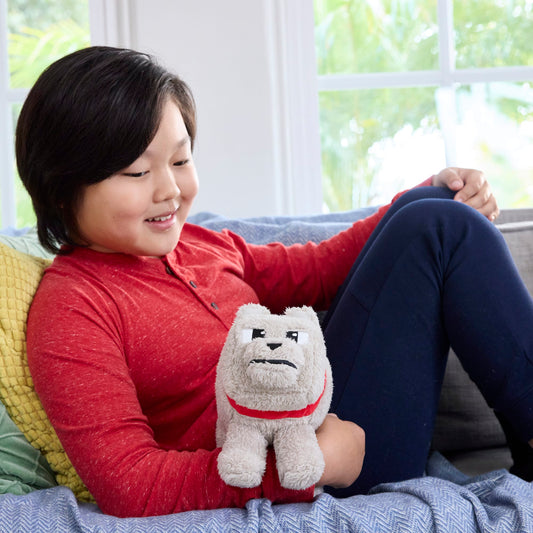 Minecraft-Peluche dennis Le Loup-Taille de 20 Cm à Collectionner