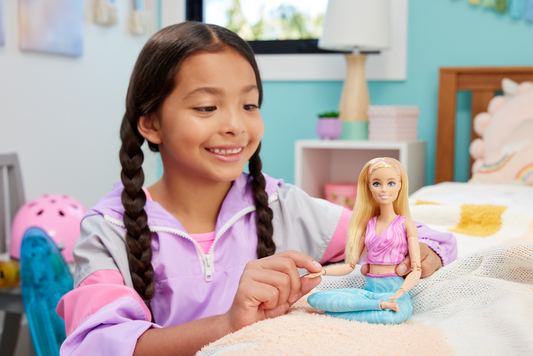 Barbie-Barbie Fitness-Poupée Blonde Articulée Avec Tenue Amovible