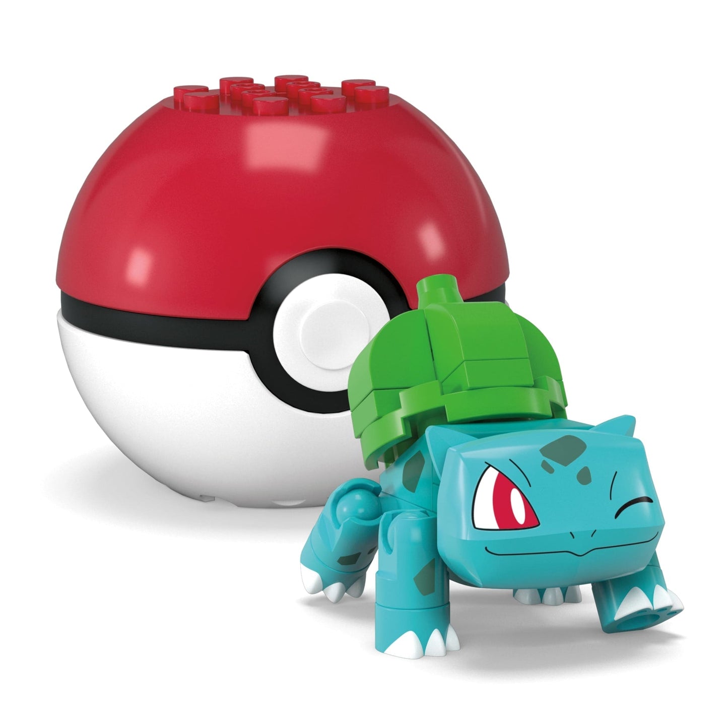 MEGA Pokémon Jogo de Construção Pokébola Colecionável Bulbasaur