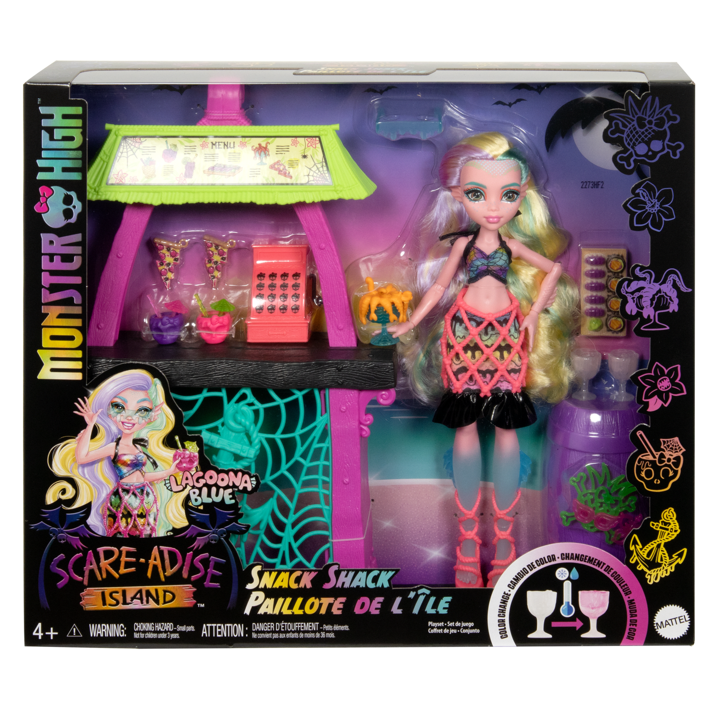Monster High Coffret Casse-Croûte de L’Île du Paradis de La Peur