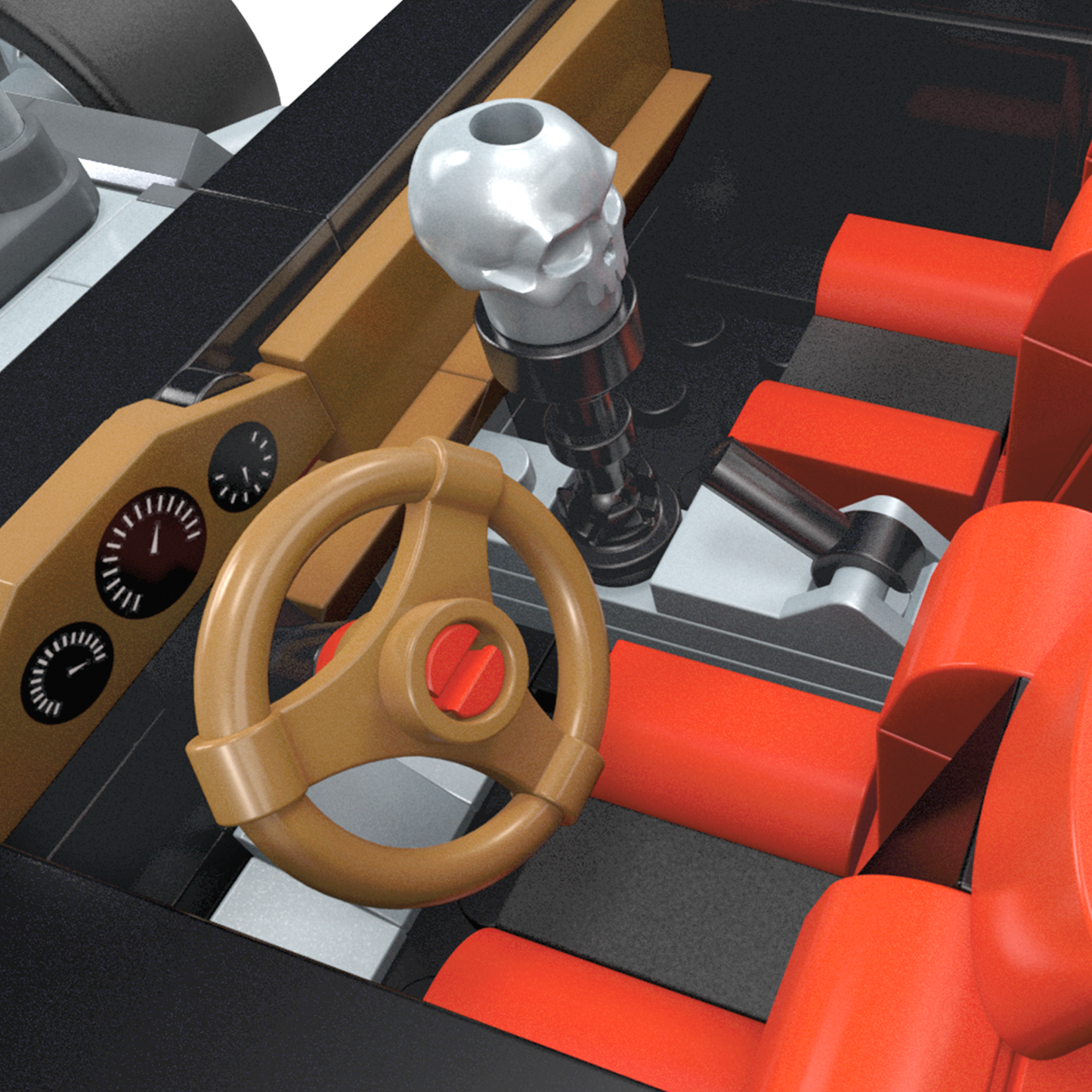 Mega Hot Wheels Coffret de Construction Bone Shaker