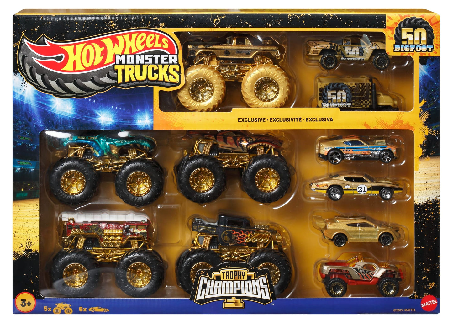 Hot Wheels Monster Trucks Trophy Champions (Champions de Trophées)
