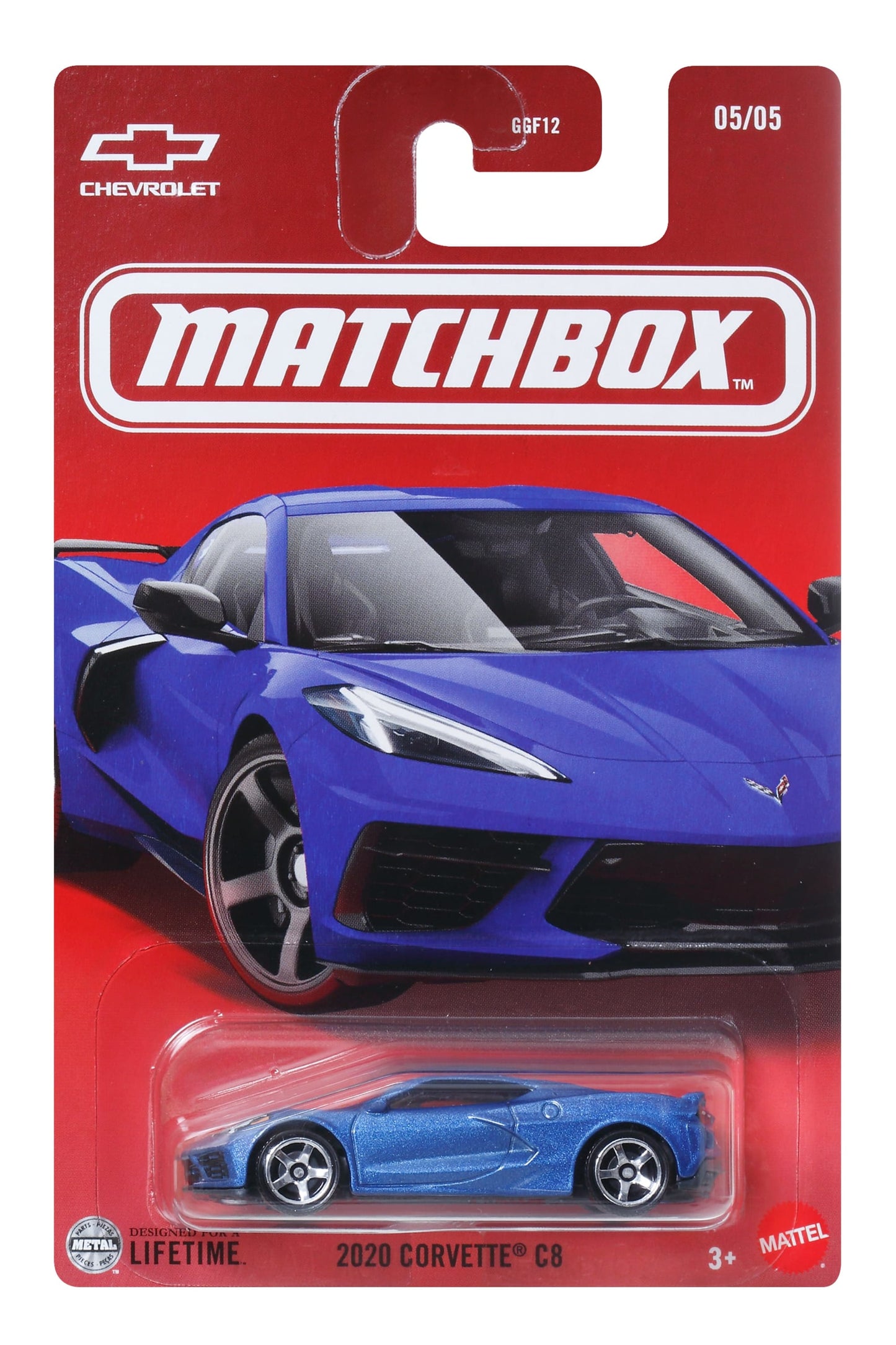 Matchbox Diecast Veículo de Brinquedo 2020 Corvette