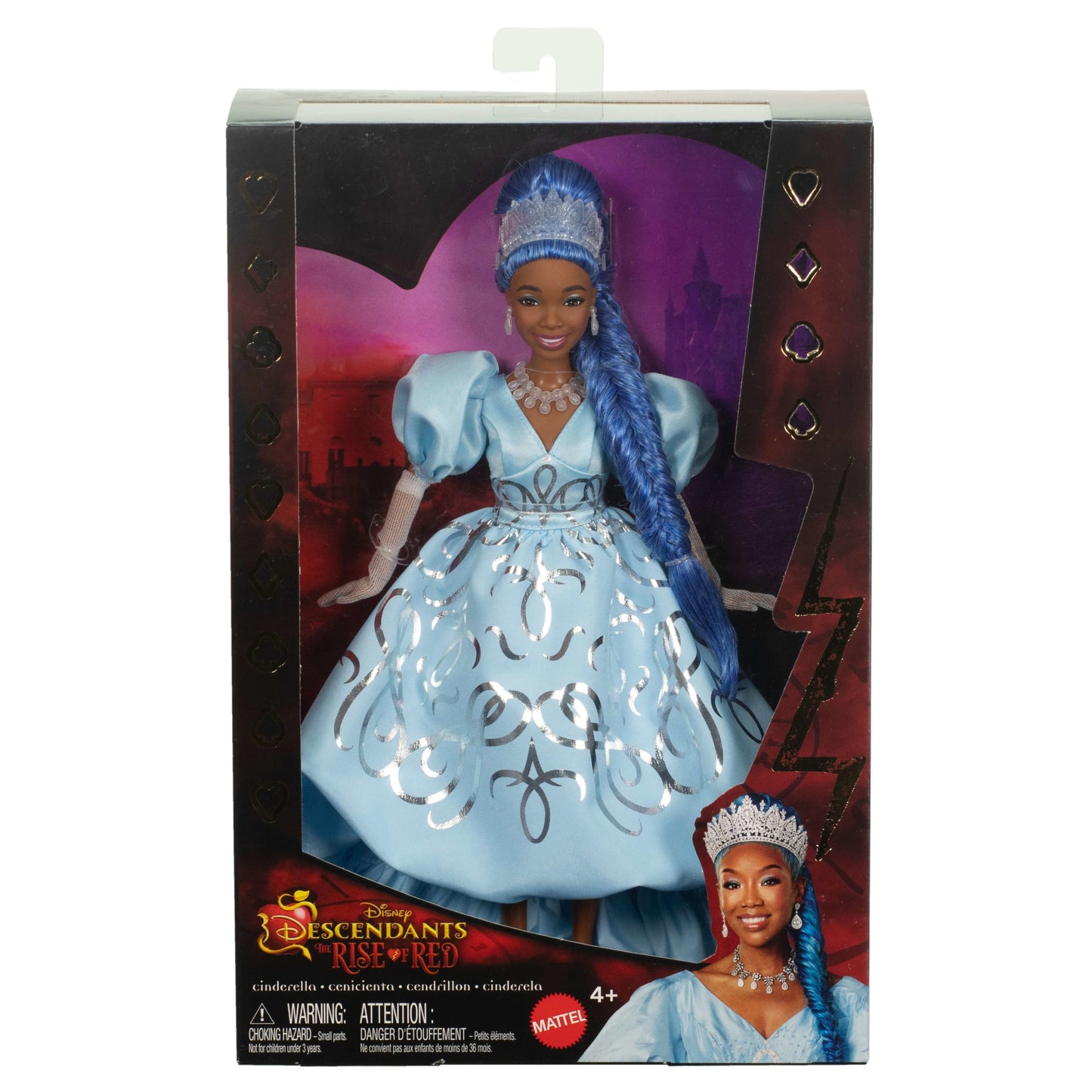 Disney descendants: The Rise Of Red Poupée Mode Reine Cendrillon