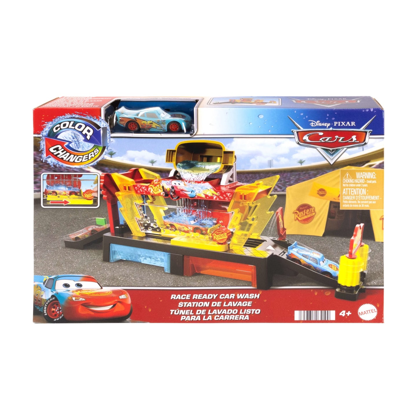 Disney/Pixar Les Bagnoles Cc Lave-Auto Préparation à La Course