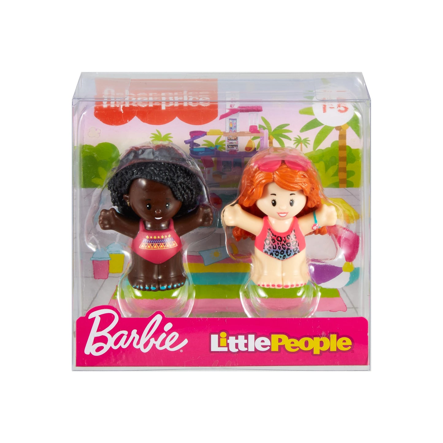 Little People Barbie Coffret Figurines Baignade 2 Jouets