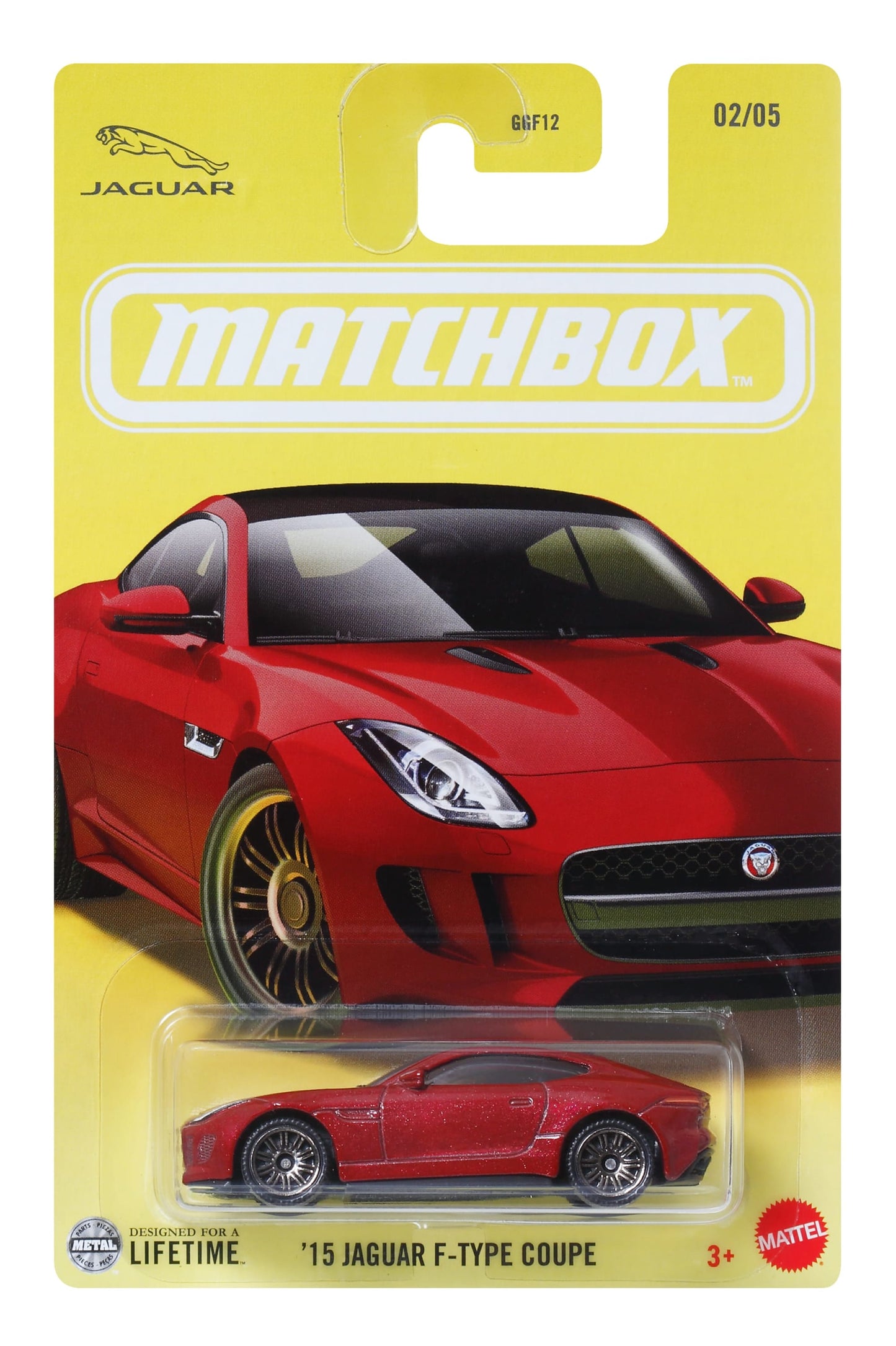 Matchbox Diecast Vehículo de Juguete Jaguar F-Type Coupe