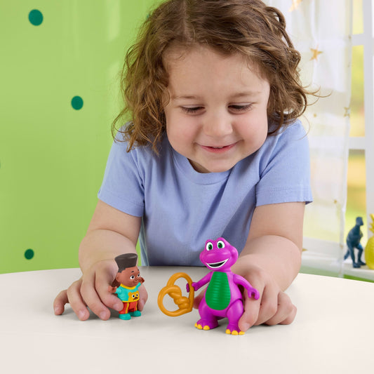 Fisher-Price Barney'S World David Ami de Barney et Barney