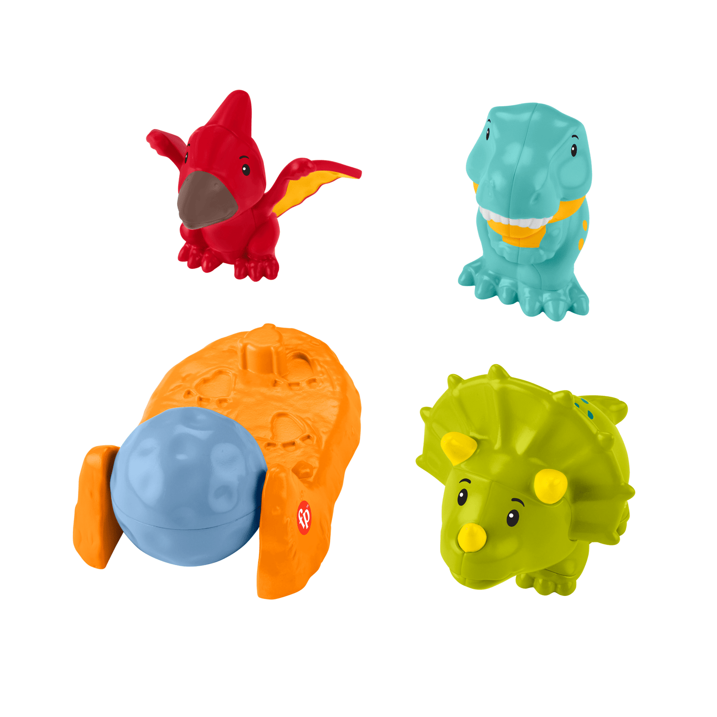 Fisher-Price Little People Coffret Dinosaures Sympathiques