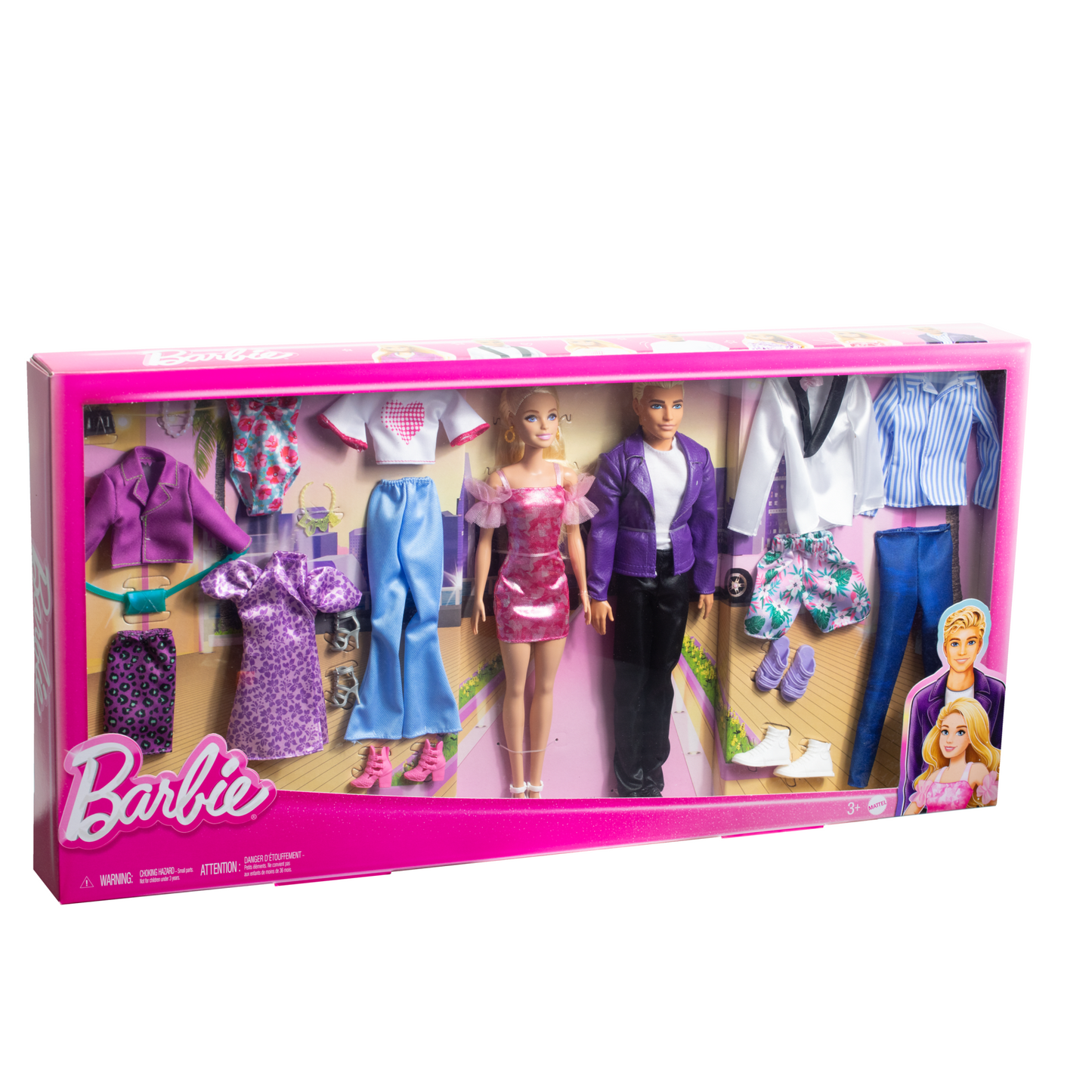 Barbie®-Poupées Barbie® et Ken® Avec Tenues et Accessoires