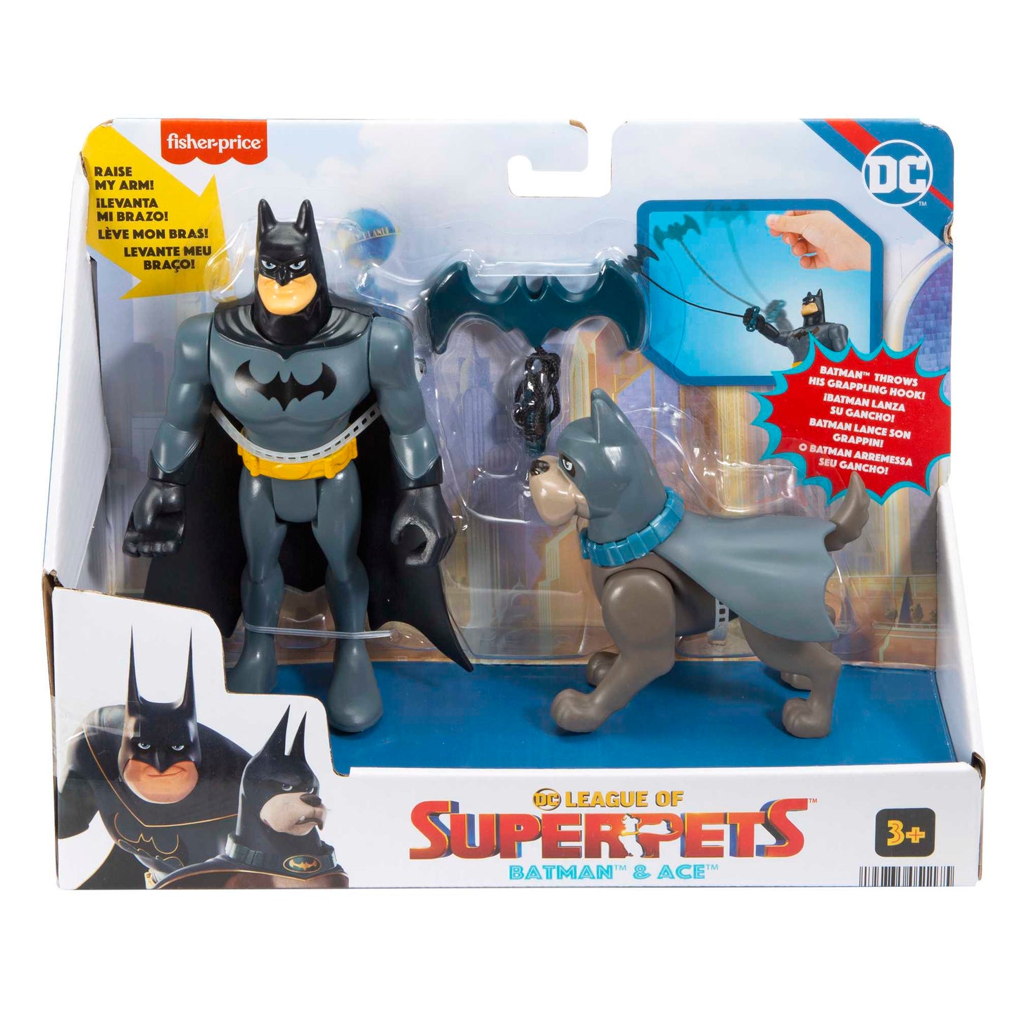 Fisher-Price Dc League Of Super-Pets Batman et Ace