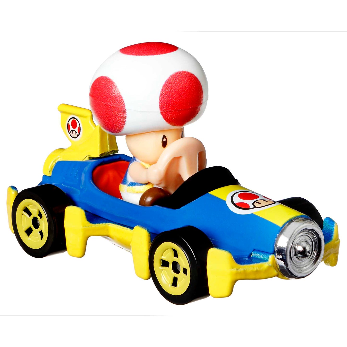 Hot Wheels Mario Kart Veículo de Brinquedo Toad Mach 8