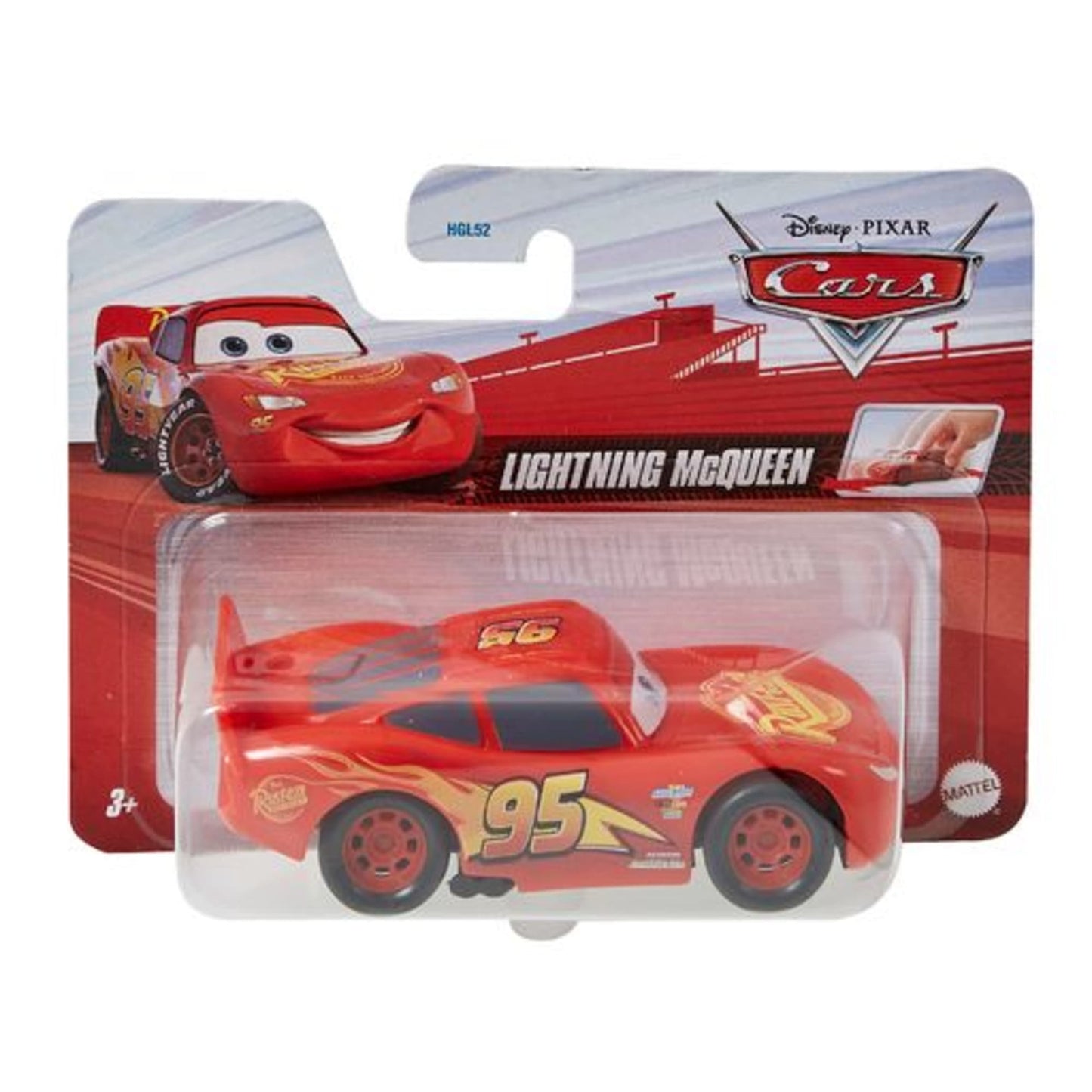 Carros da Disney e Pixar Pullback Veículo de Brinquedo Relâmpago McQueen