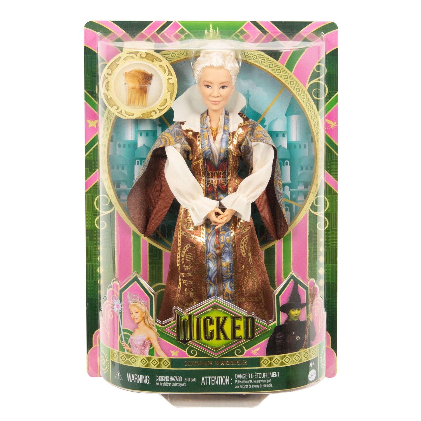 Universal Pictures’ Wicked Madame Morrible Fashion Doll With Removable Fashions & Accessories