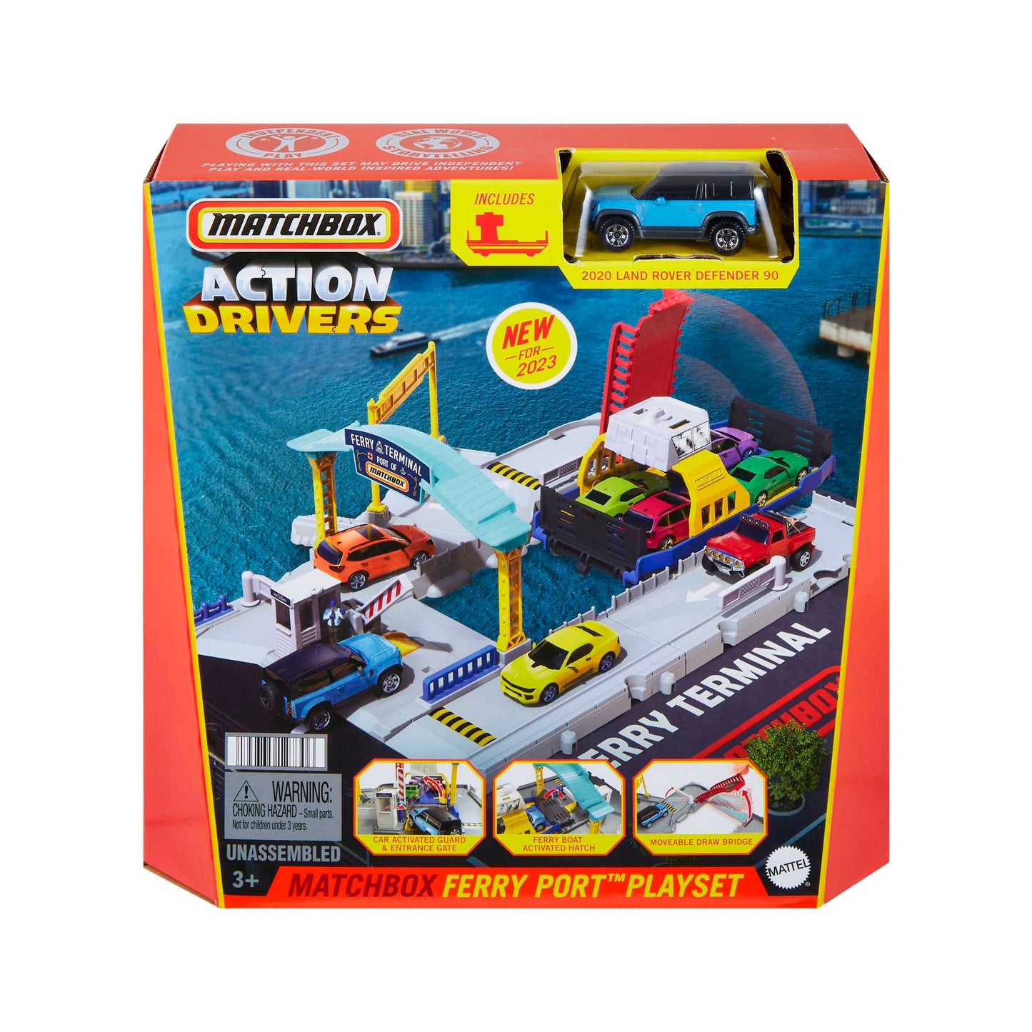 Matchbox Set de Juego Acción Puerto de Ferry