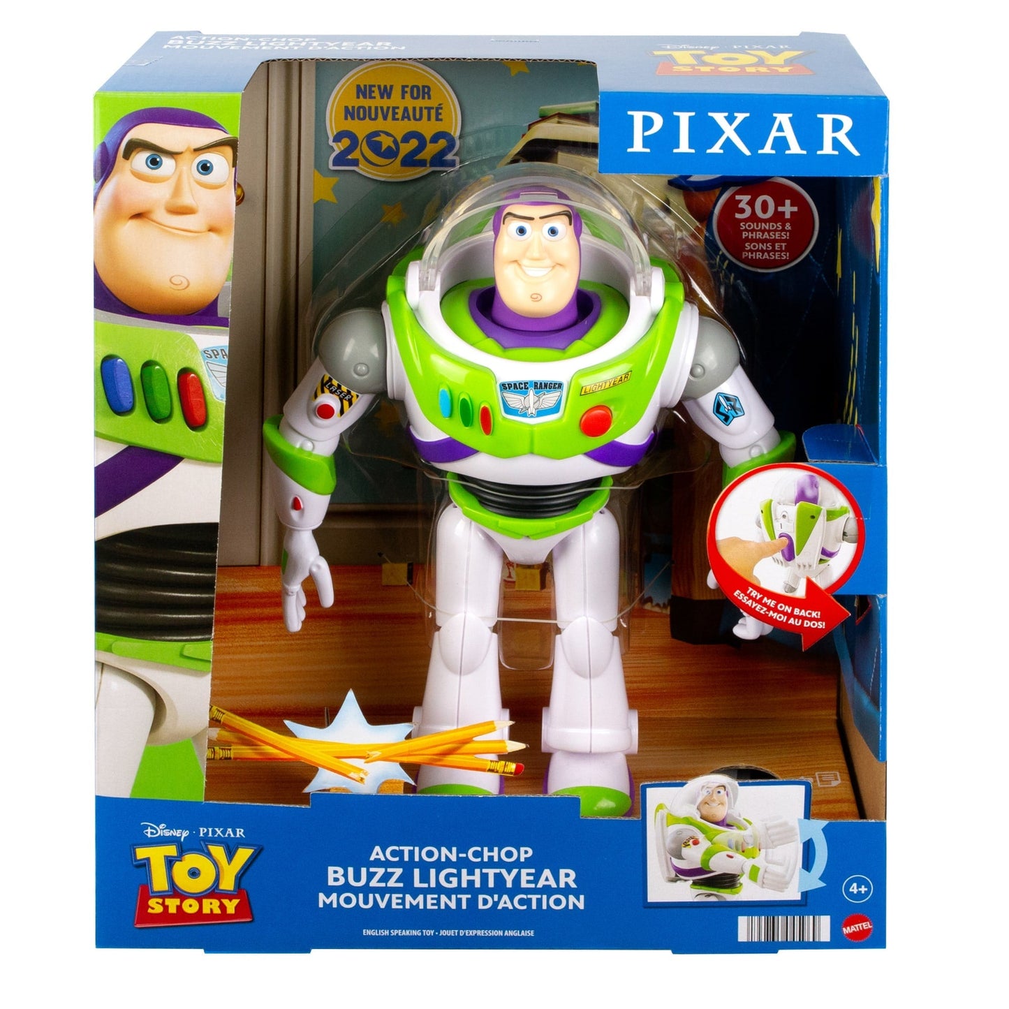 Disney/Pixar Histoire de Jouets Buzz Lightyear Mouvement D’Action