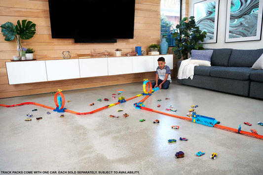 Hot Wheels Track Builder Unlimited Split Loop Pack