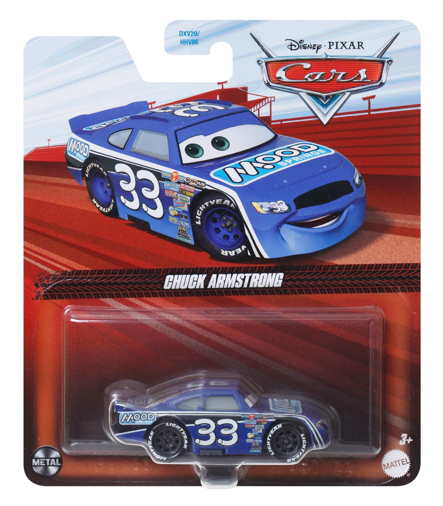 Cars de Disney y Pixar Diecast Vehículo de Juguete Mood Springs 33