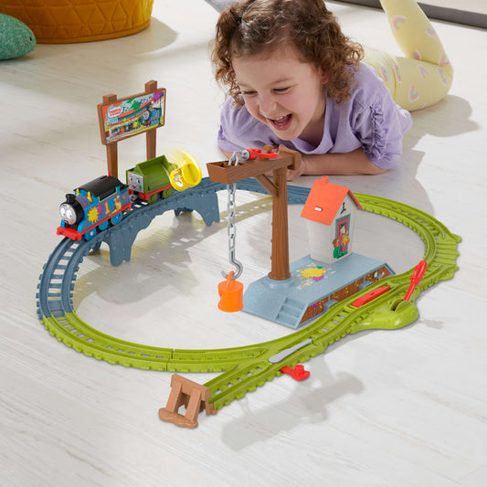Thomas et ses Amis Coffret Train et Piste Livraison de Peinture