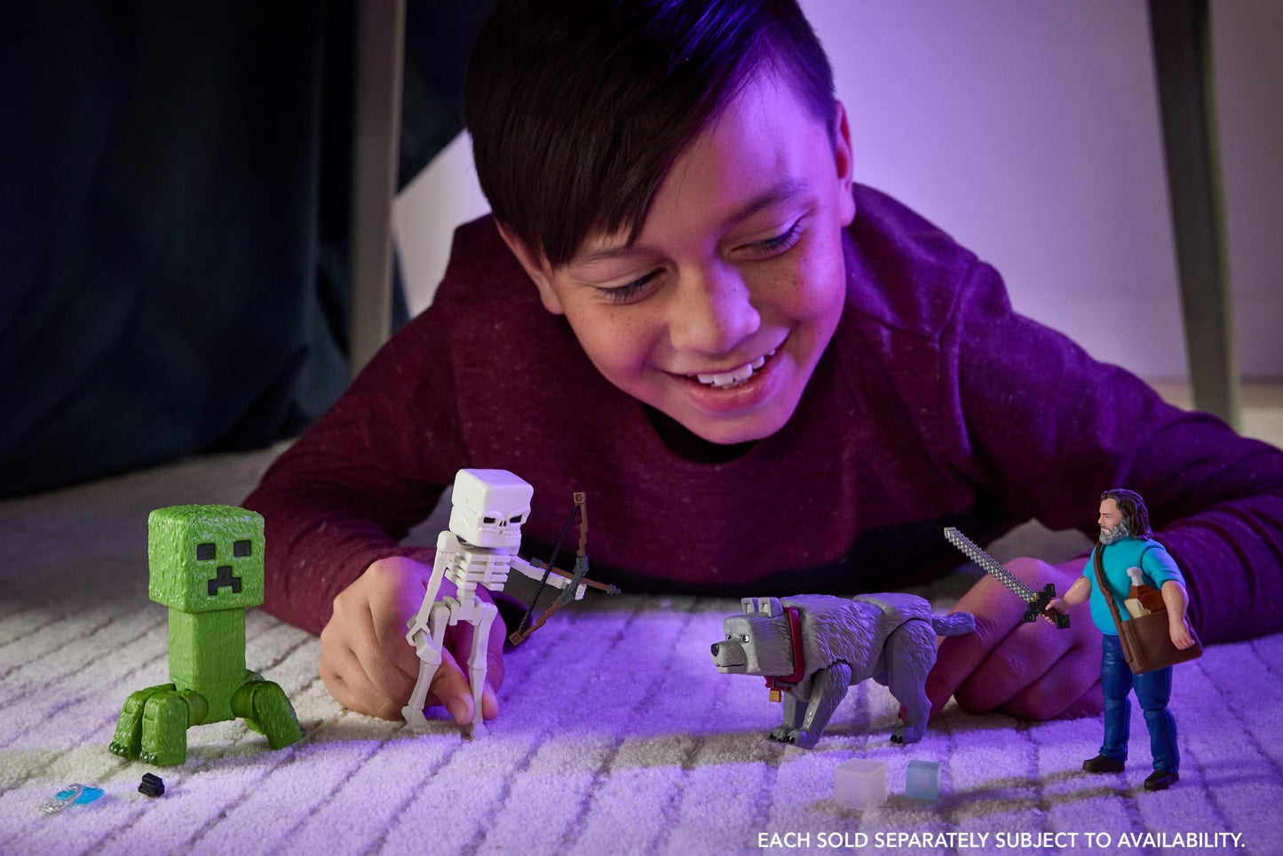Minecraft La Película Figura de Acción Creeper de 4 pulgadas