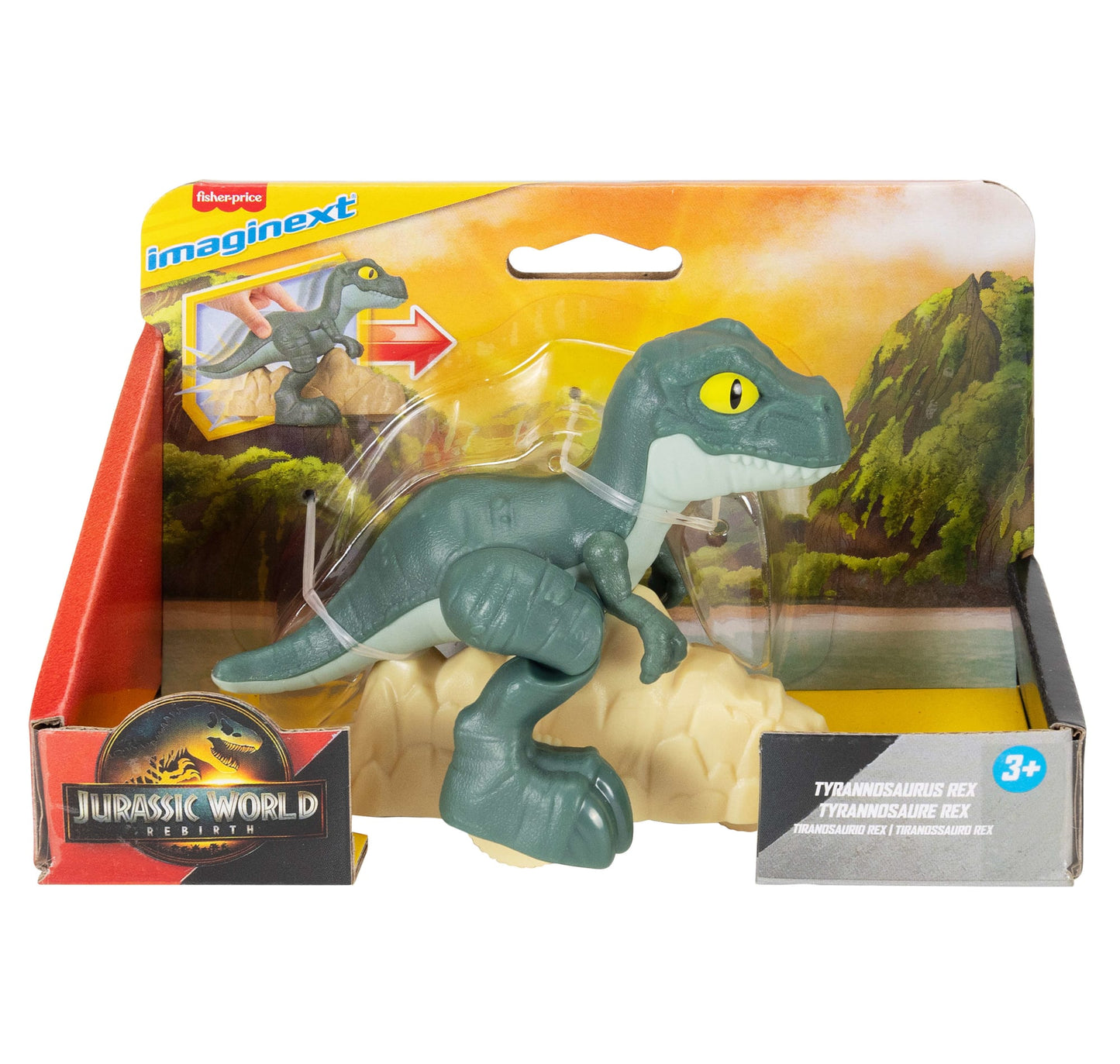 Fisher-Price  Imaginext  Jurassic World  Tyrannosaure Rex, Mouv.