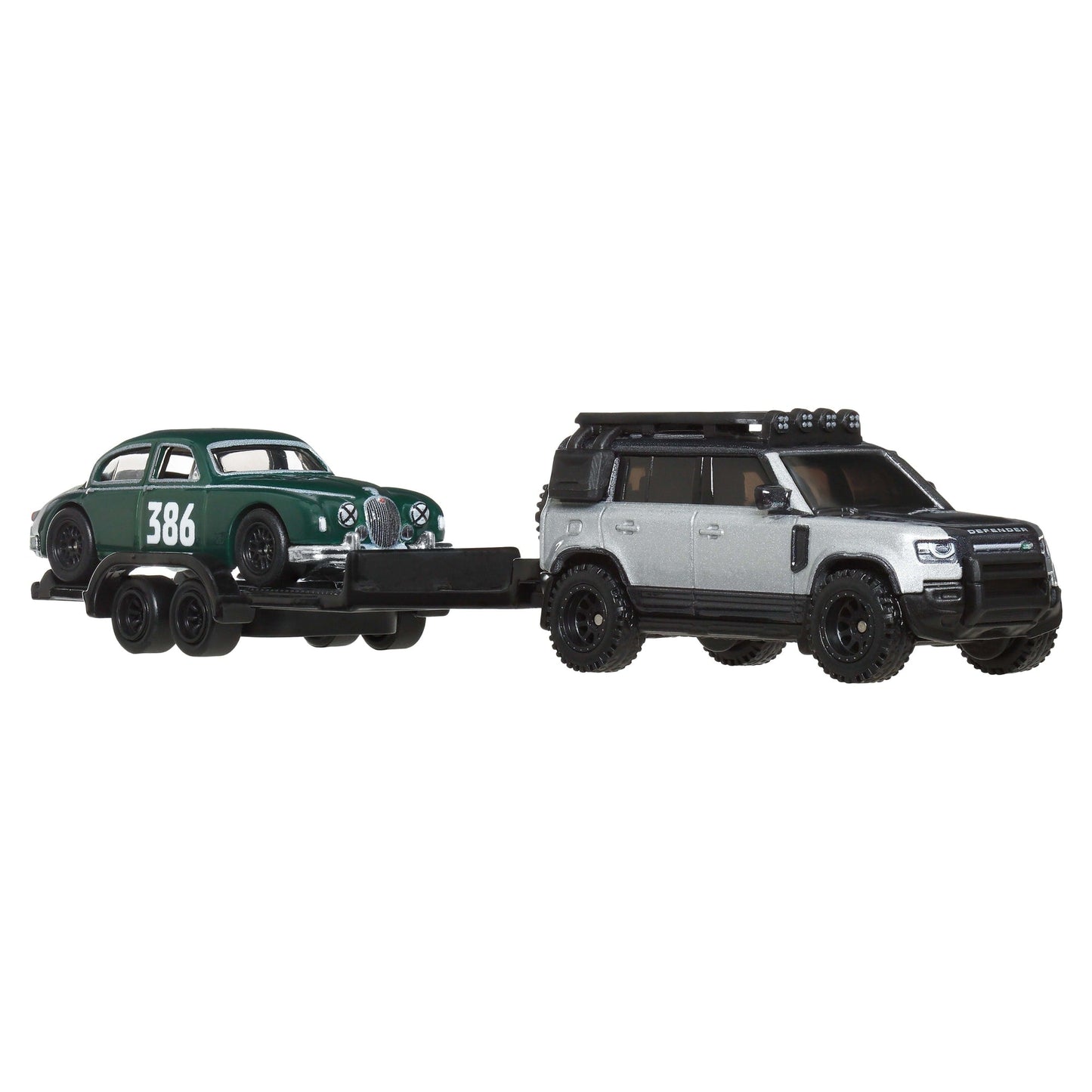 Hot Wheels Collector Vehículo de Colección Auto Transportador Land Rover Defender 110