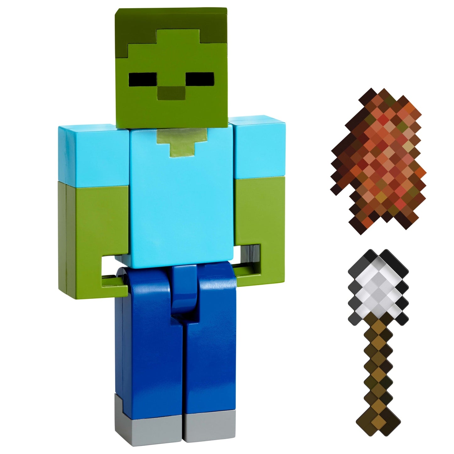 Minecraft Vanilla Figura de Acción Zombie