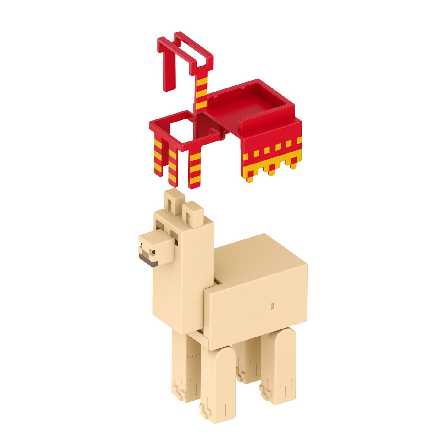 Minecraft Vanilla Figura de Ação Alex e Lhama