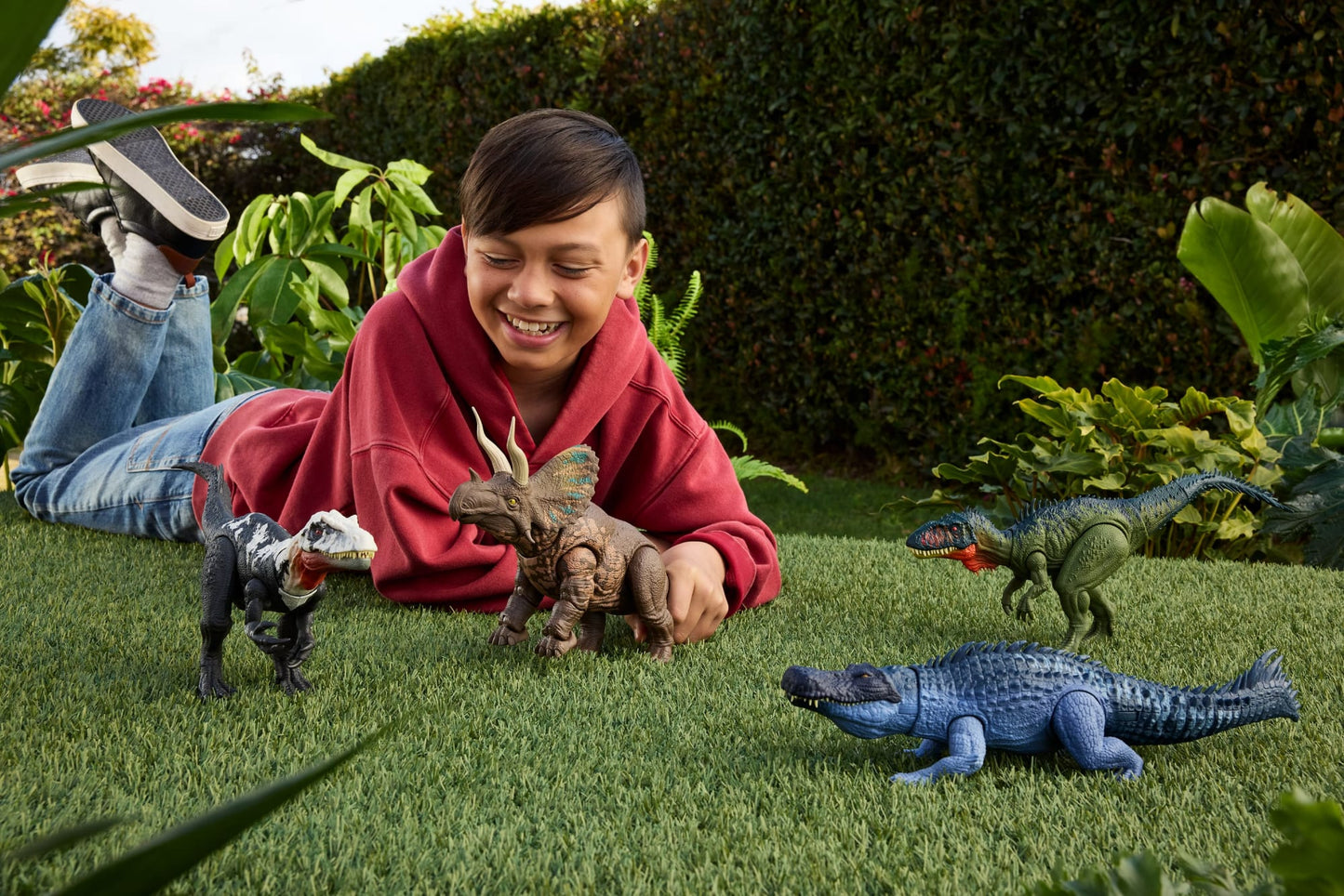 Jurassic World Dinosaurio de Juguete Rebirth Rastreadores Gigantes