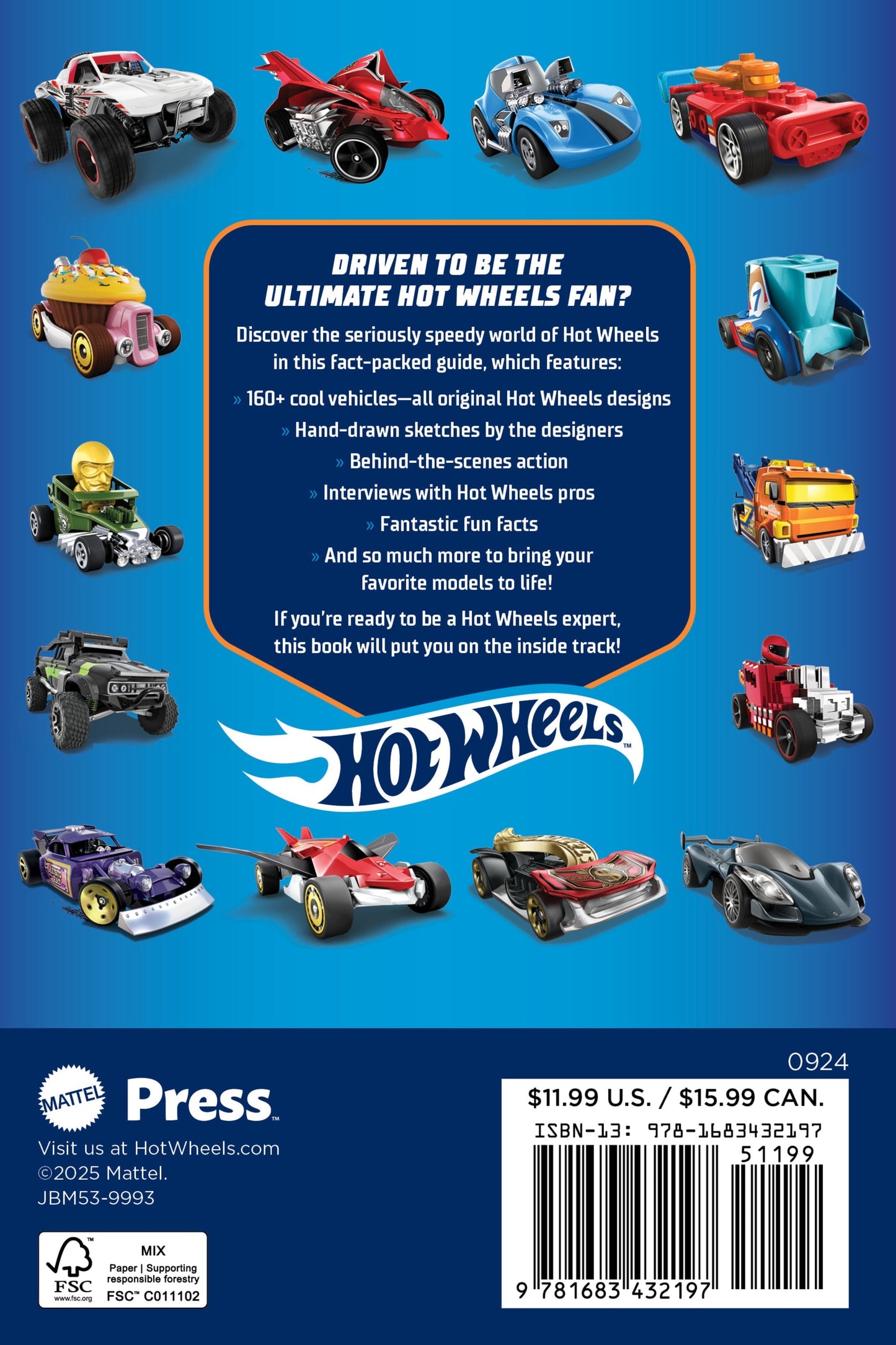 Hot Wheels: Ultimate Handbook, Fans’ Guide Book To Original Designs, Interviews & More