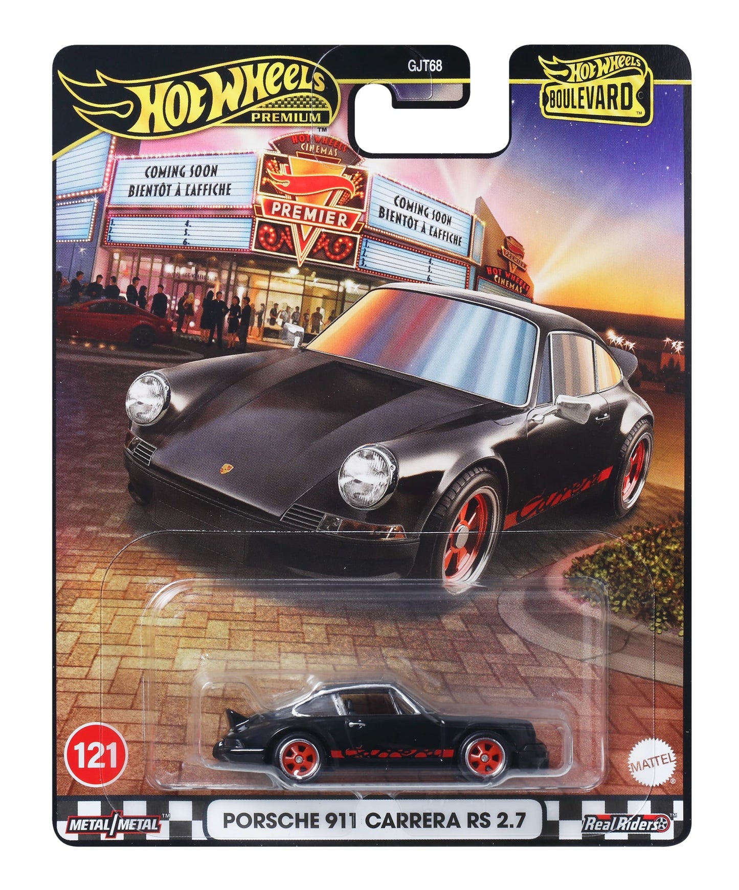 Hot Wheels Collector Veículo de Brinquedo Porsche Carrera 2.7 RS