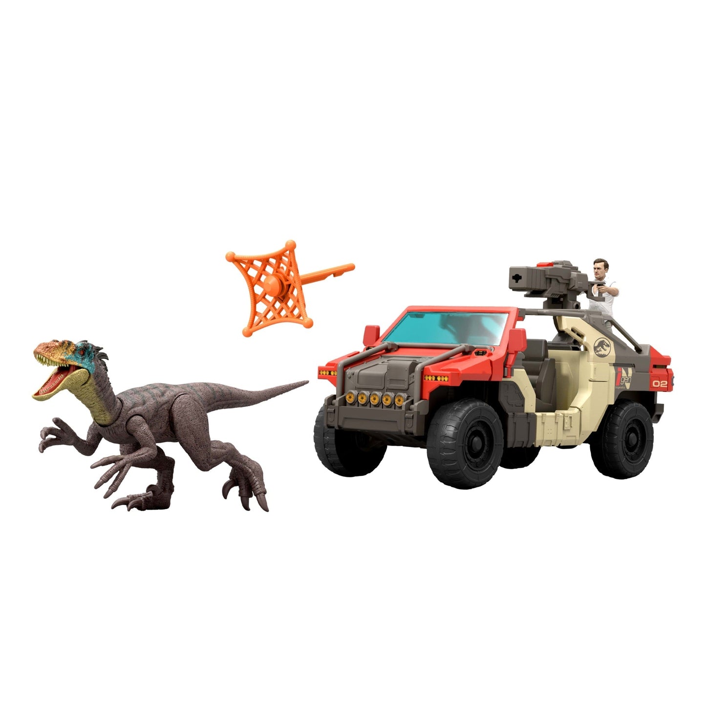 Jurassic World: Renaissance-Coffret Véhicule Combat