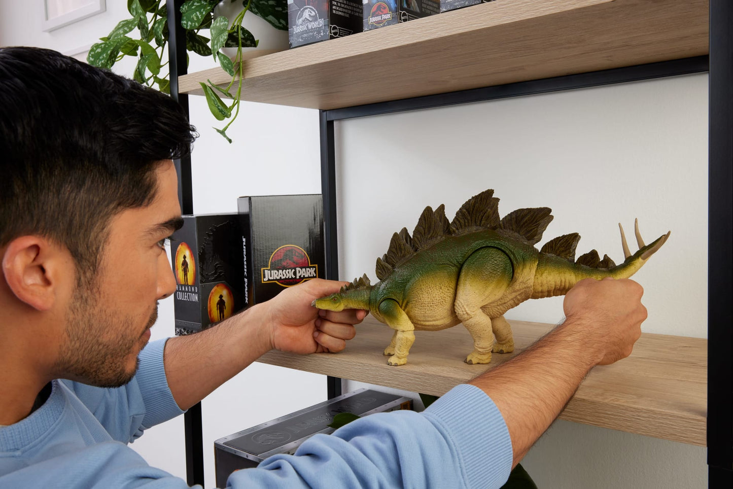 Jurassic World Hammond Collection Dinossauro de Brinquedo Stegosaurus