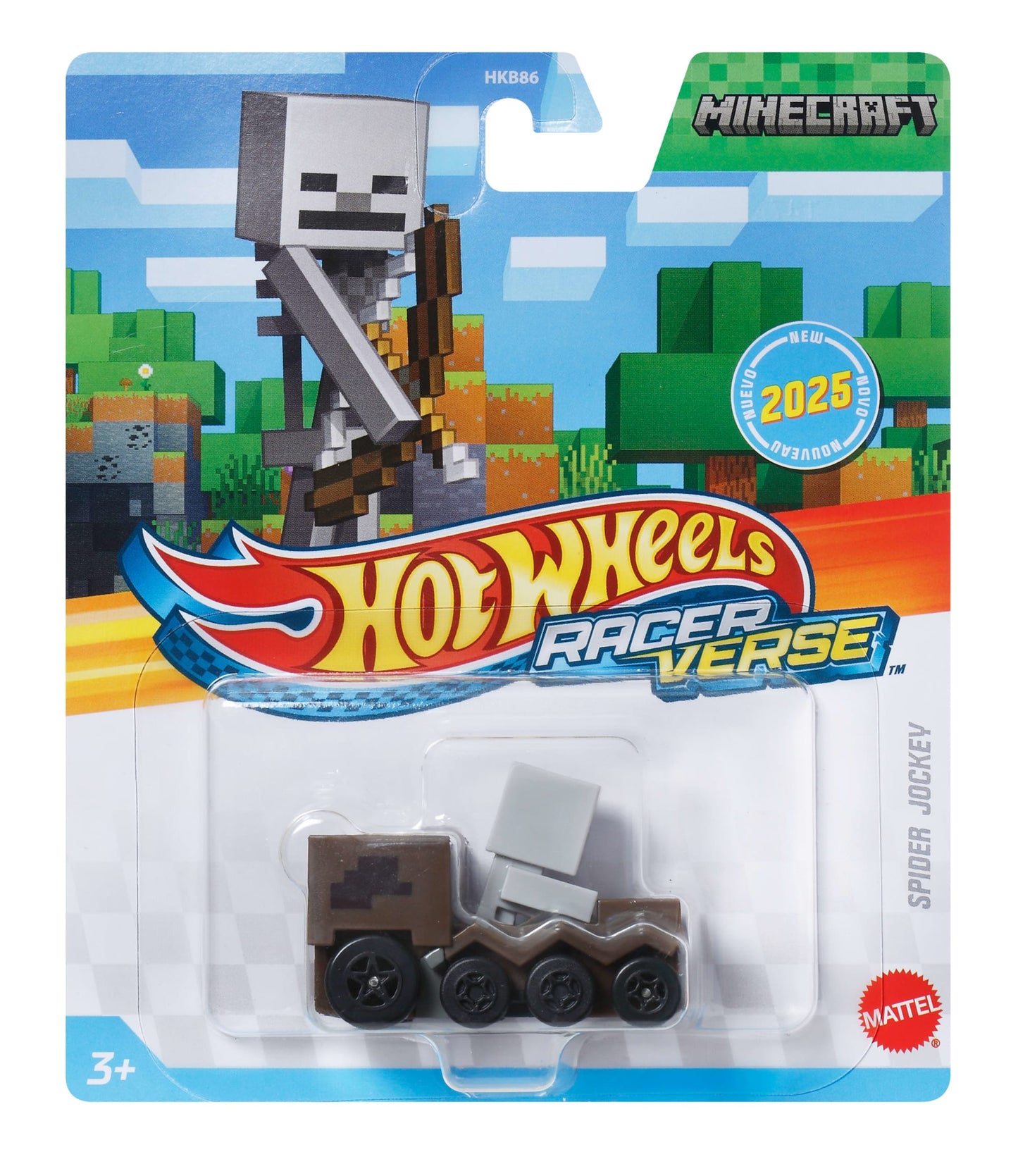 Hot Wheels RacerVerse Veículo de Brinquedo Cavaleiro Aranha