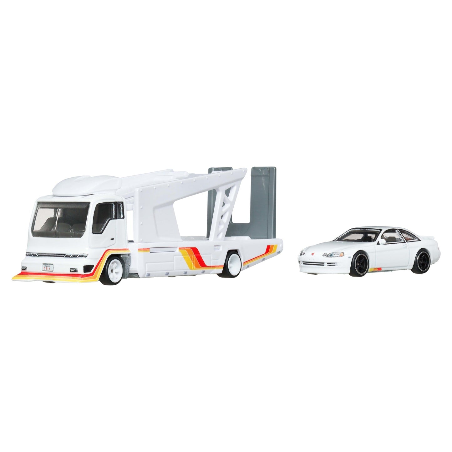 Hot Wheels Collector Vehículo de Colección Auto Transportador Japan Double Decker Hauler